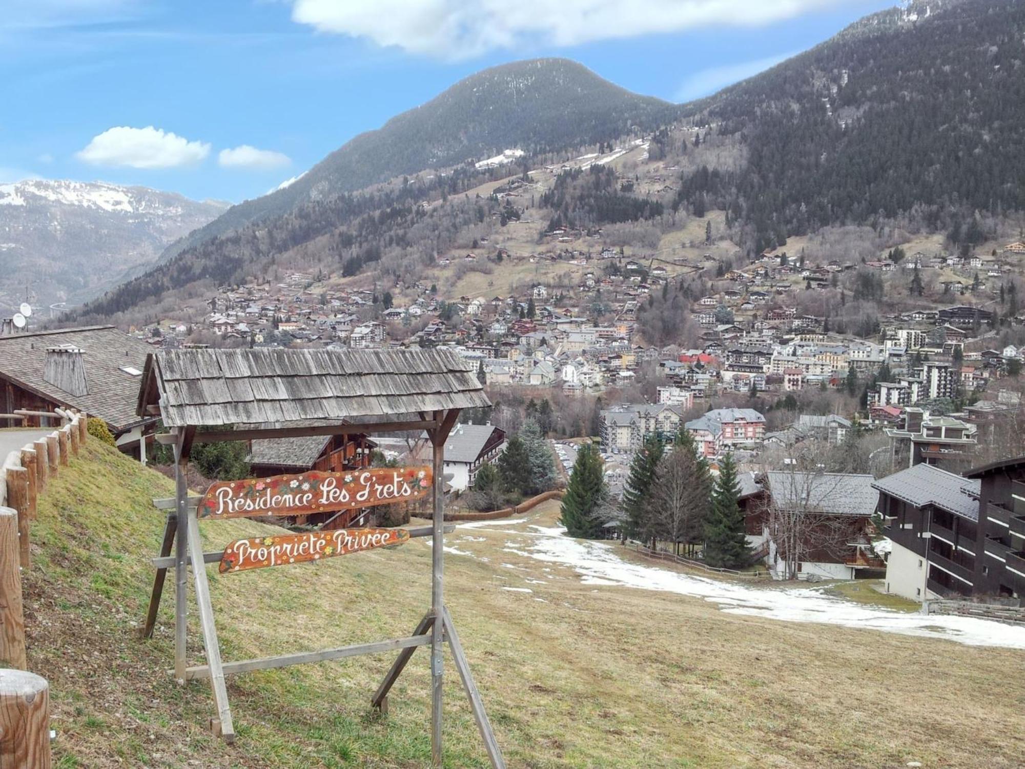 Appartement Agreable A Saint Gervais Les Bains 30 M² Piscine Partagee 外观 照片