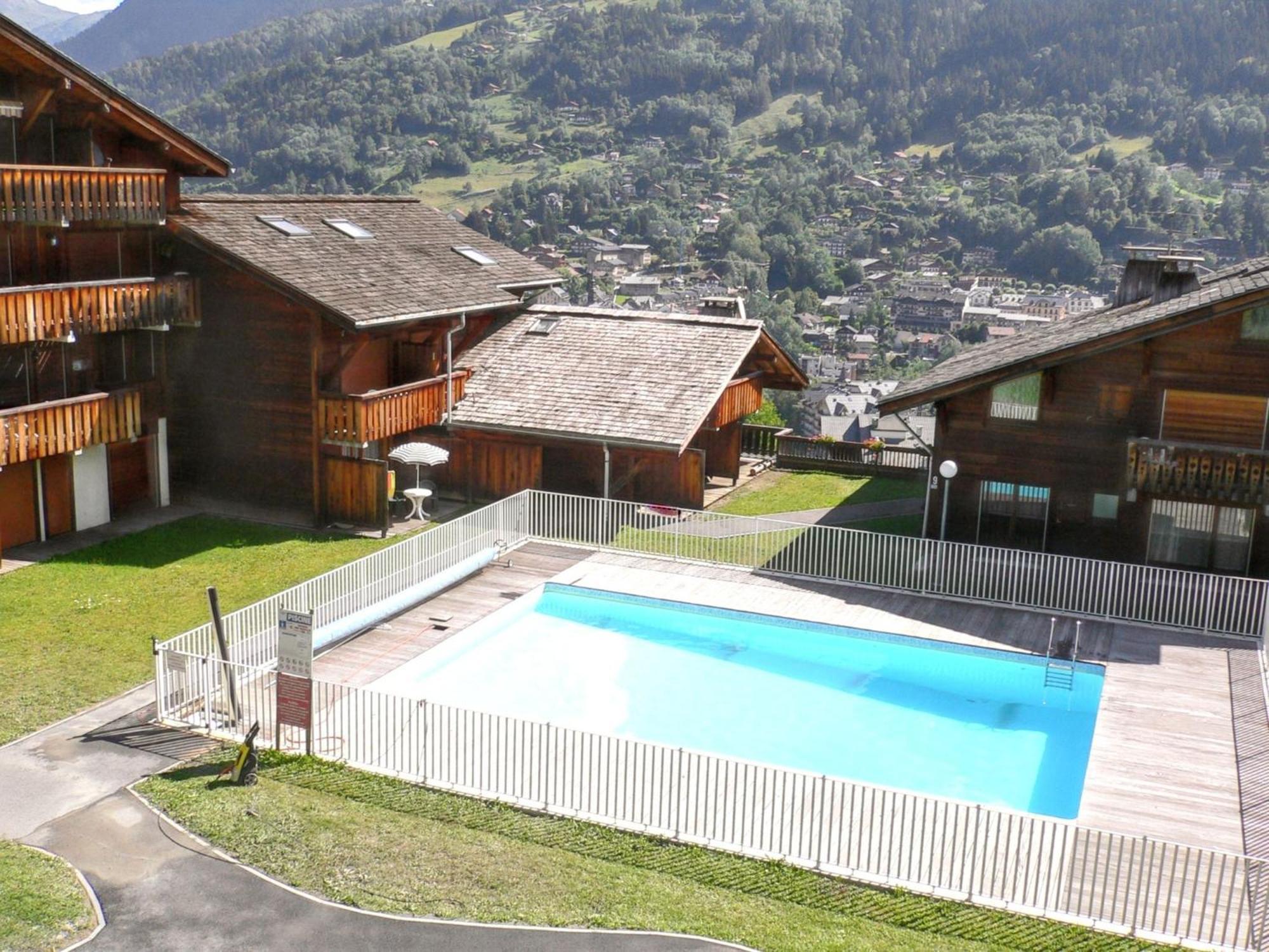 Appartement Agreable A Saint Gervais Les Bains 30 M² Piscine Partagee 外观 照片