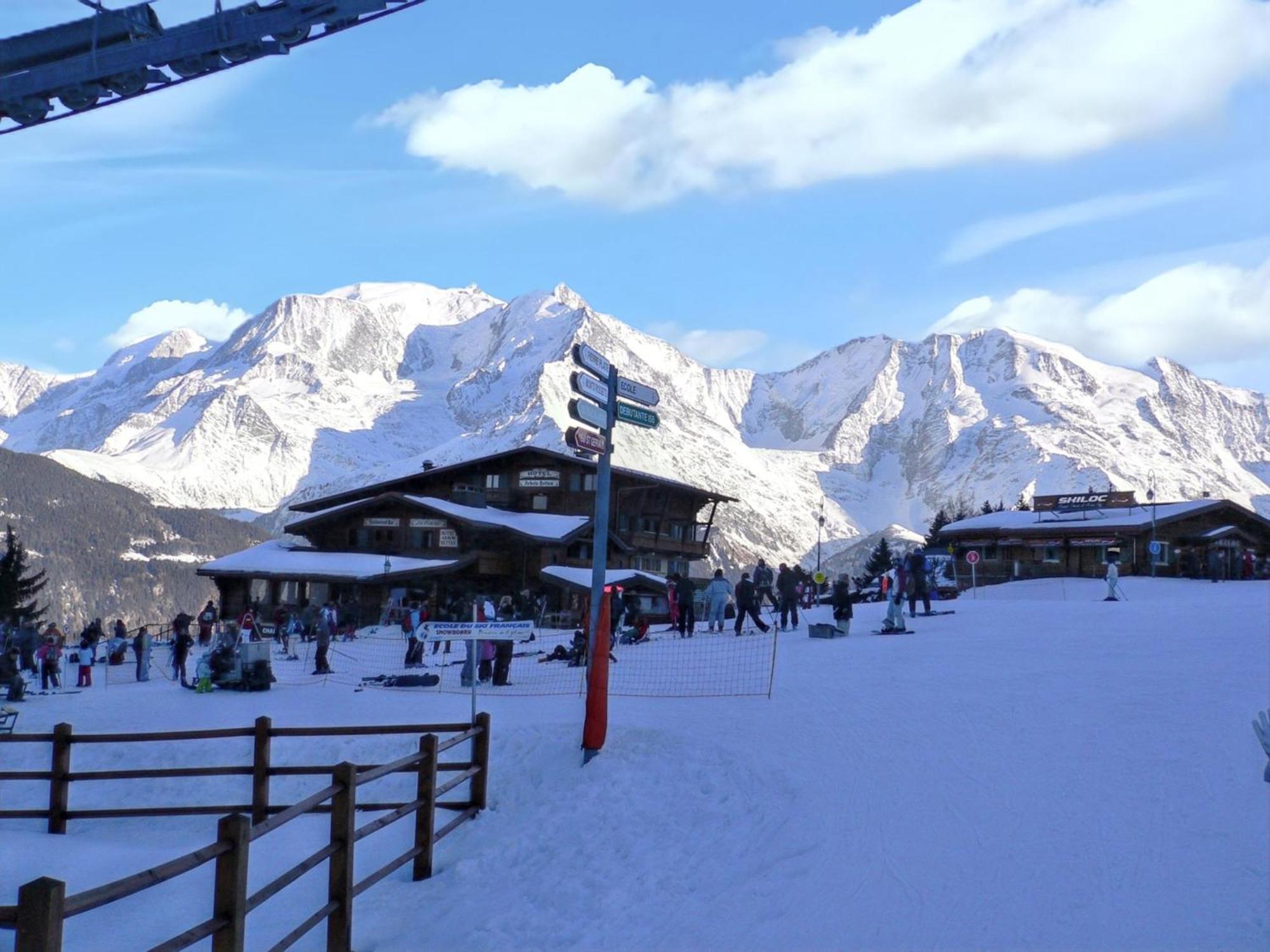 Appartement Agreable A Saint Gervais Les Bains 30 M² Piscine Partagee 外观 照片